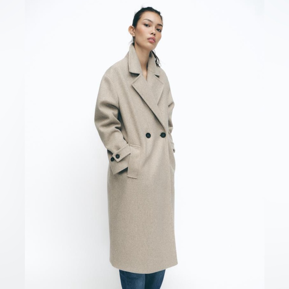 Zara (XS) Soft Oversized Coat